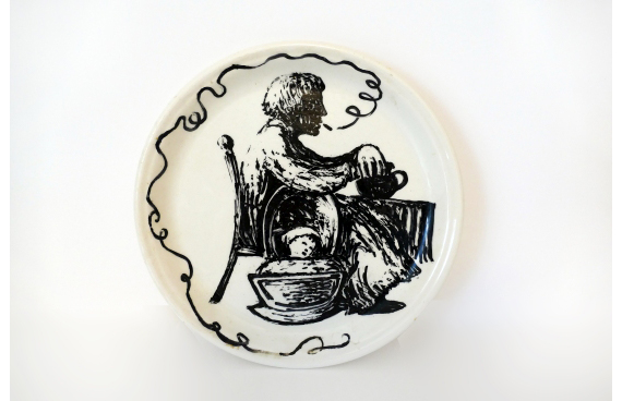 Painted Plate